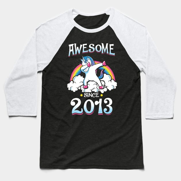 Awesome since 2013 Baseball T-Shirt by KsuAnn